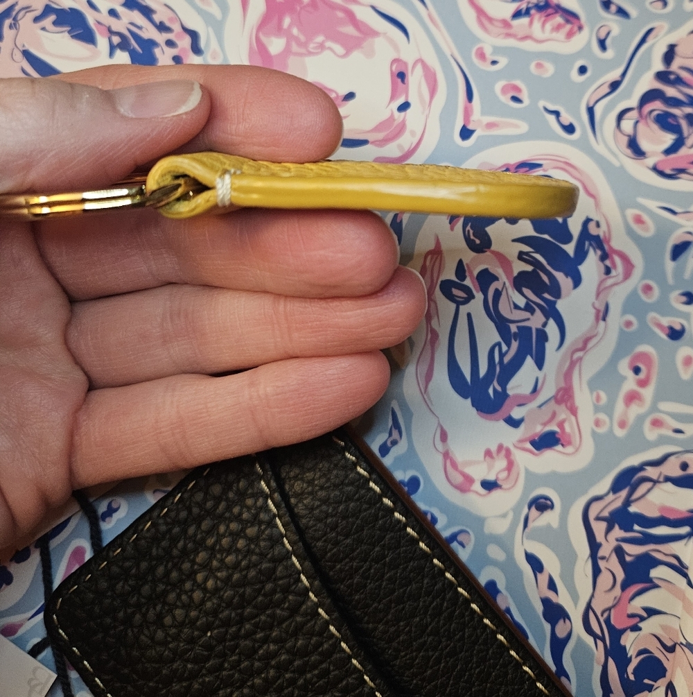 Dooney & Bourke Card Holder & Keychain - Picture 15 of 16